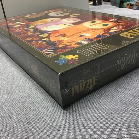 BRAND NEW! D-TOYS puzzle 1000 pces - Owls - Picture 4 of 4